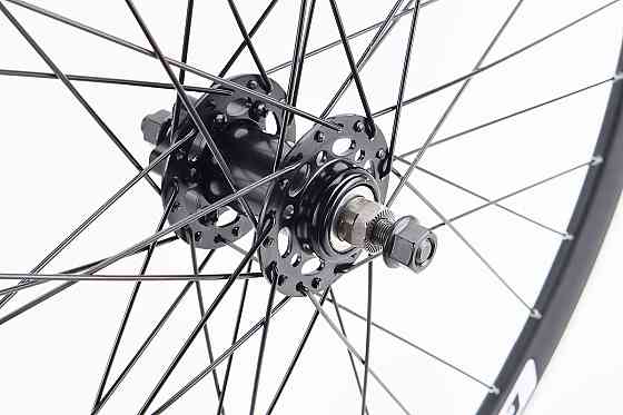 Колесо 27,5" переднє Disk-brake, обід та втулка 14Gx36H алюмінієві, кріпл. гайка, "GRAVITY" Бершадь