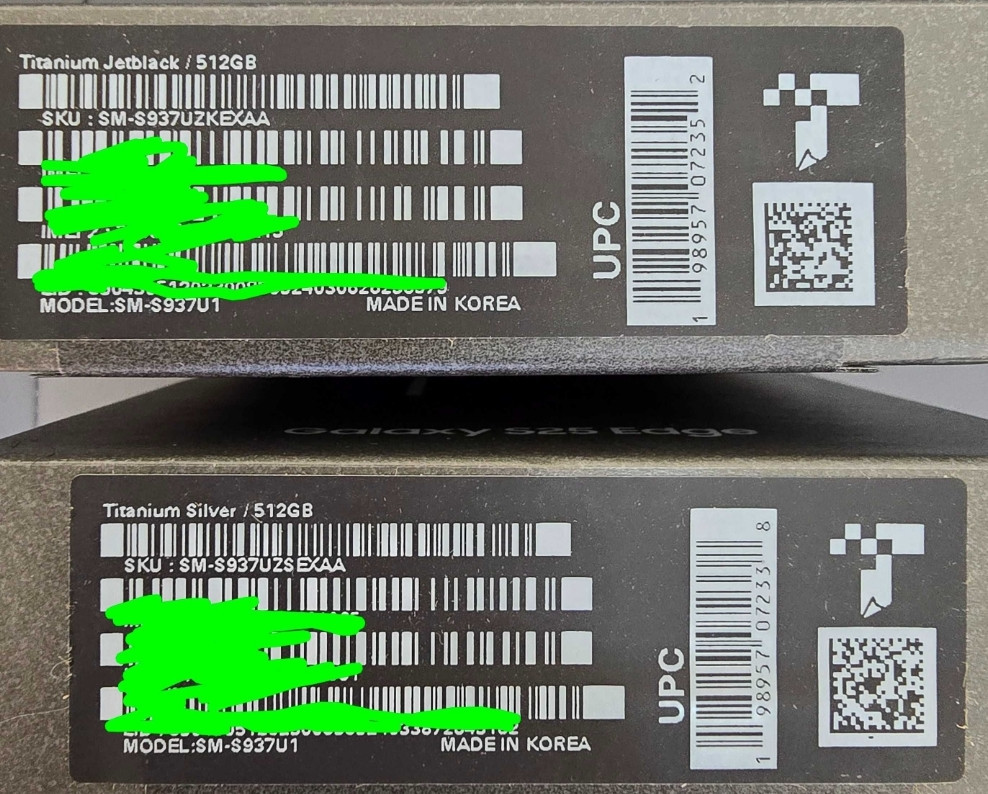 Samsung S25 Edge 12/512GB Titanium Jetblack, Silver. Харьков - изображение 2