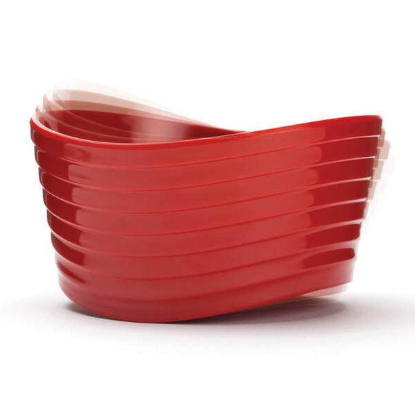 Миска червона, меламін Ровно - изображение 1