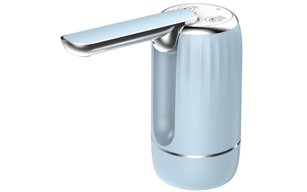 Помпа для воды на бутыль электрическая ViO E27 голубая Киев - изображение 1