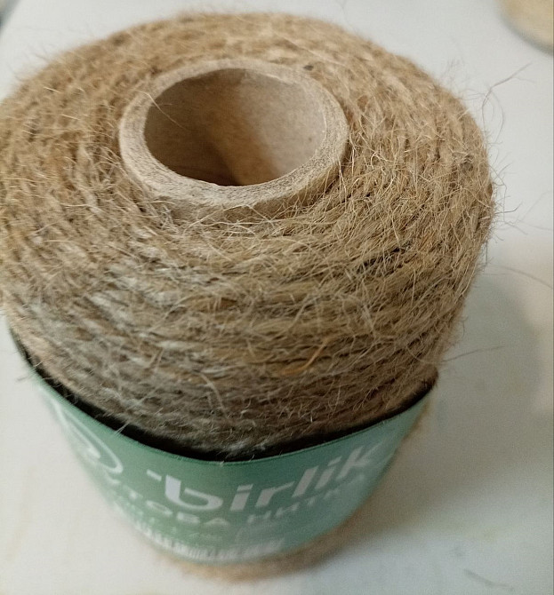 Шпагат джутовий "Birlik" 400 грам (400 метрів) Київ - фото 2