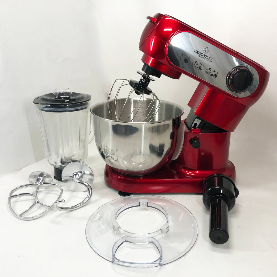 Планетарний міксер для важкого тіста, Побутовий кухонний планетарний міксер з чашею UO-90 Івано-Франківськ - фото 6