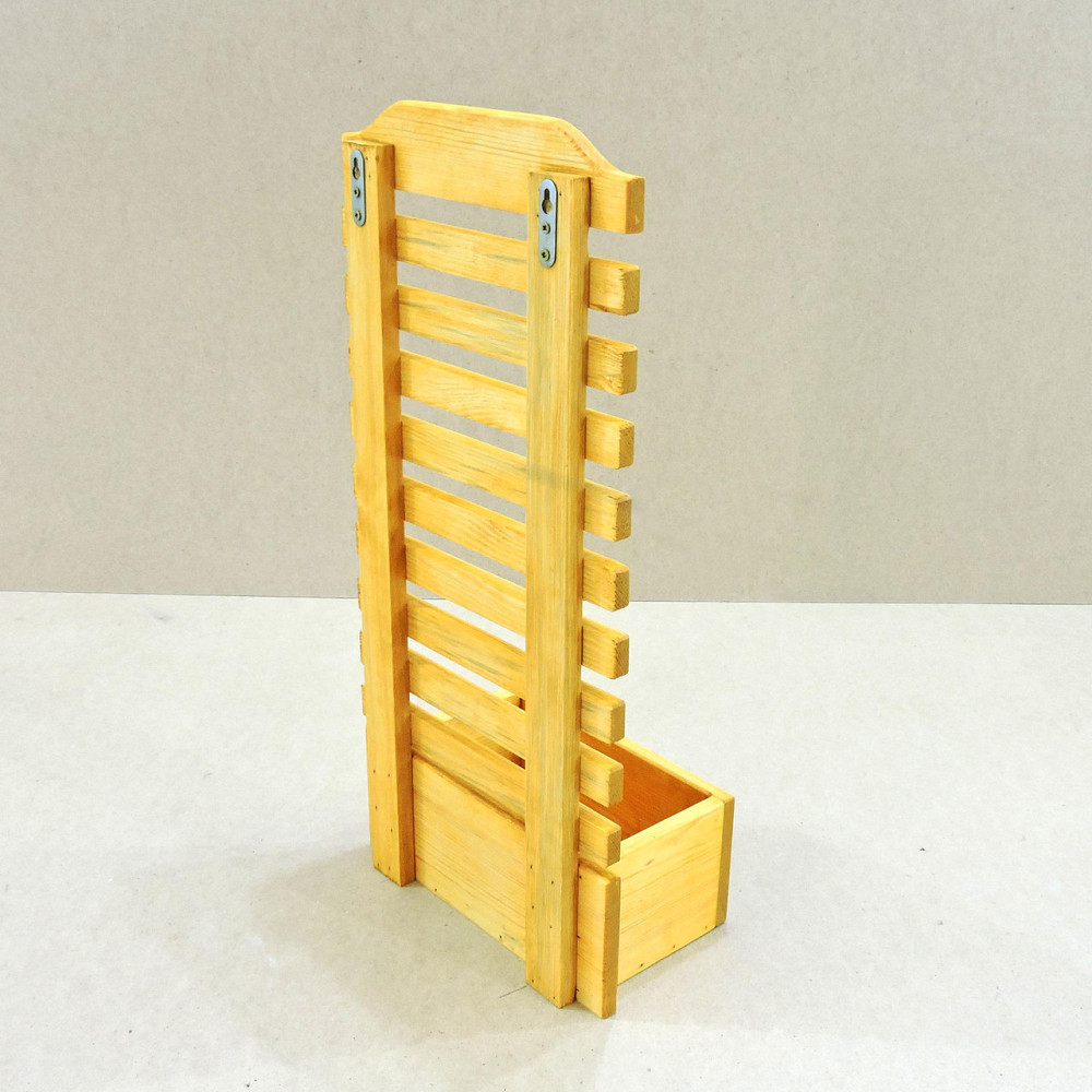 Полиця настінна для квітів "Сальвадор" каррі Миколаїв - фото 4