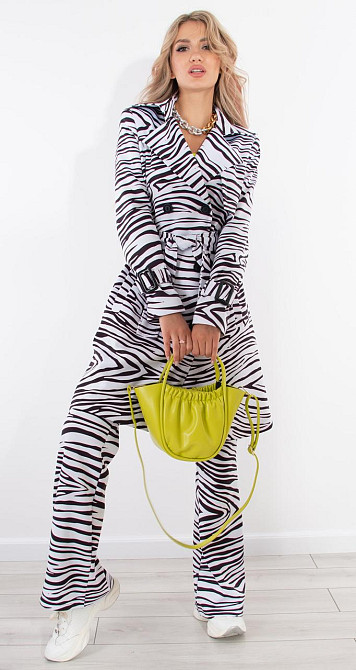 Тренч з принтом (50) Київ - фото 2