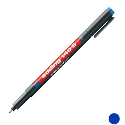 Маркер Edding перманентний Permanent ОНР E-140 S 0.3 мм Синій (e-140/03) Вінниця