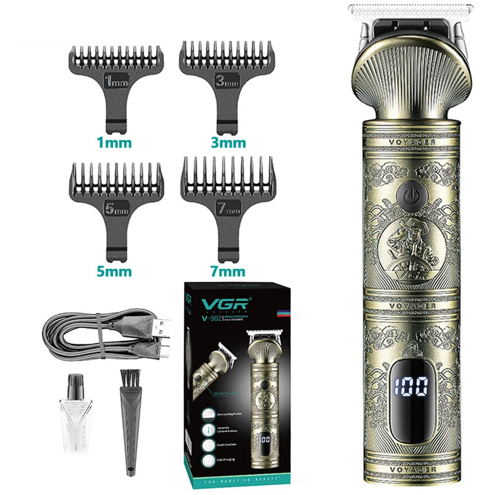 Машинка для стрижки волос VGR 962,с дисплеем и USB SBR Киев - изображение 1