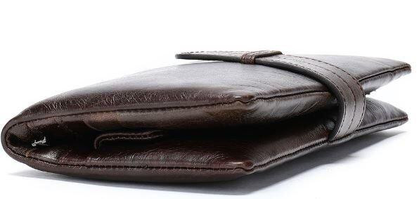 Кошелек универсальный Vintage 14912 Коричневый Киев - изображение 3