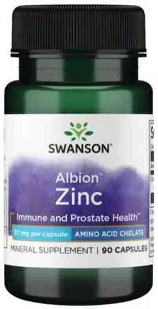 Цинк хелат Swanson Albion zinc 30 mg 90 caps Киев