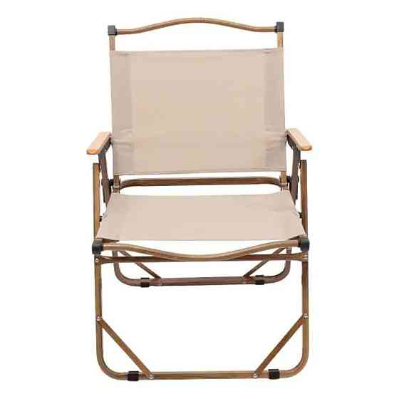 Крісло розкладне туристичне 52×53×77 см крісло Бежеве HP-SY-1B Коломия