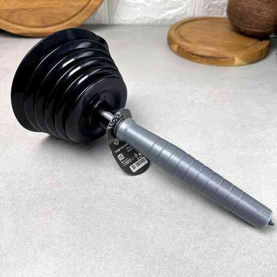 Вантуз пластиковый евро серый Extra Plast Харьков