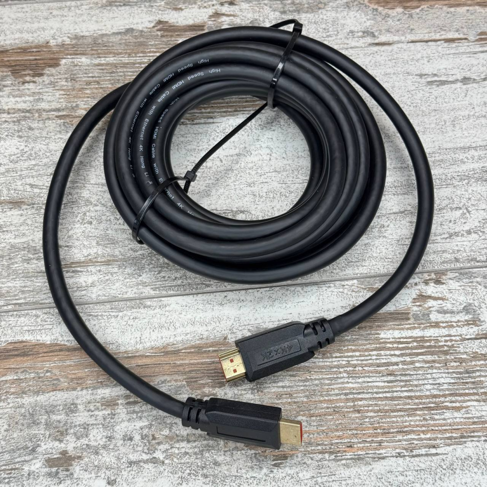 HDMI кабель преміум-класу 1.5 м, версія 2.0, 4K 60 Гц, 3D високоякісна передача відео та аудіо Київ - фото 6