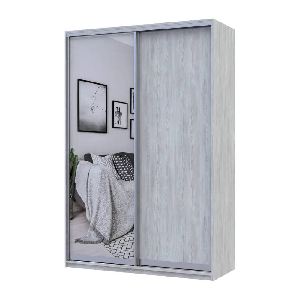 Шкаф купе Doros Сити Лайт Сосна Натти 1 ДСП / 1 зеркало 150х60х225 (DRS-011965) Львов - изображение 3