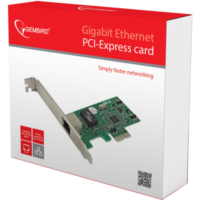 Сетевая карта 1000 Base-TX PCI-E Realtek Gembird (NIC-GX1) Винница - изображение 2