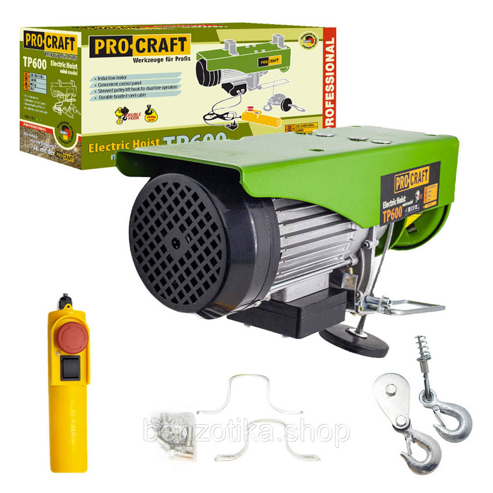 Підйомник (тельфер) Procraft TP600 Київ - фото 1