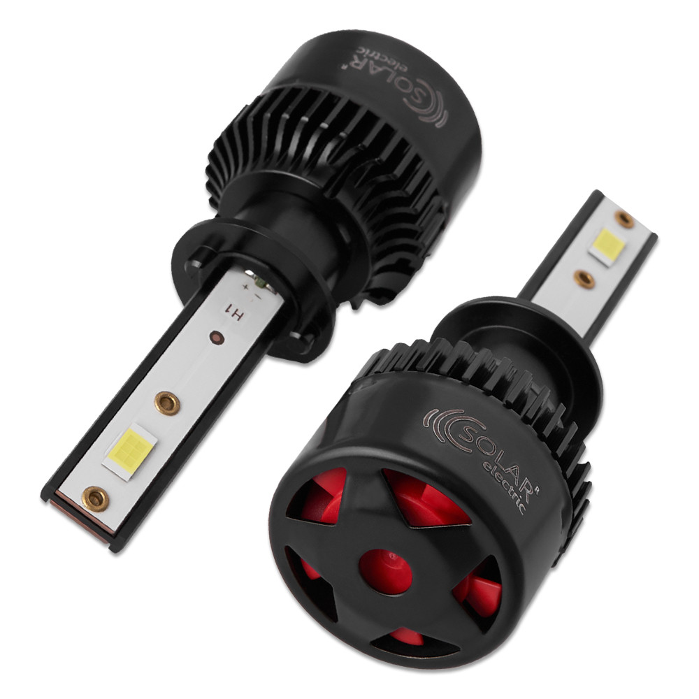 Автолампа Solar LED H1 12/24V 50W 5000Lm 6500K CSP3570 2шт Львов - изображение 6