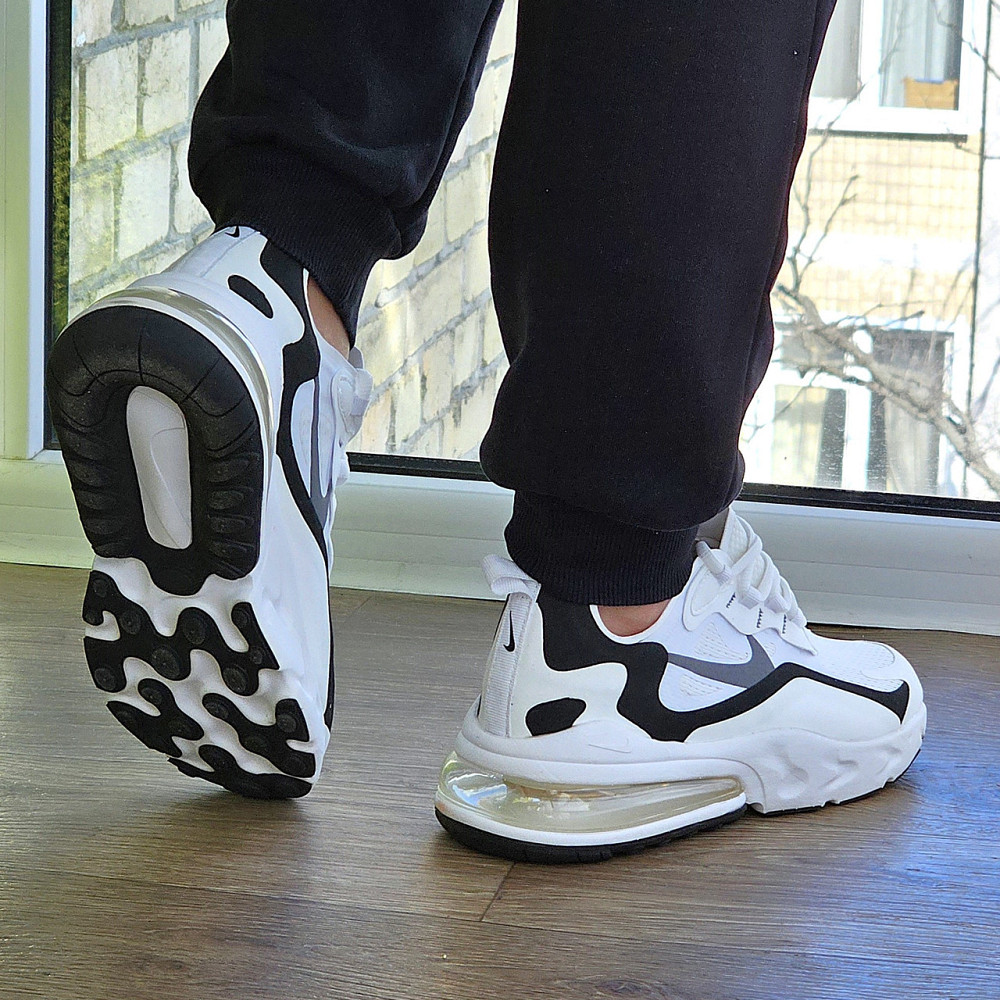 Кроссовки Nike 270 Сеточка Мужские Белые Найк с Амортизацией Летние (размеры: 41,42,43,44,45) Видео Обзор Днепр - изображение 5