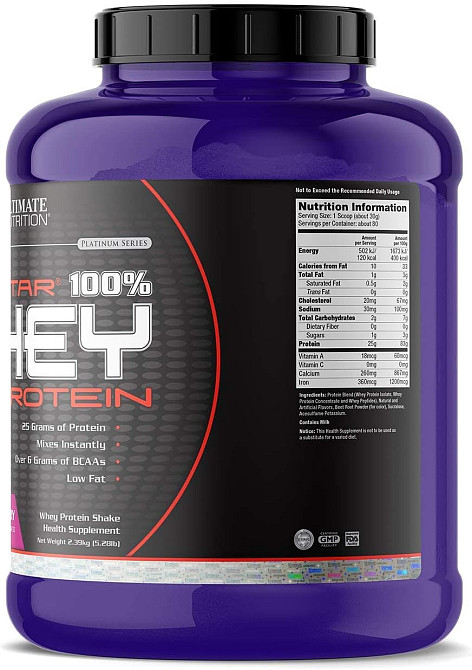 Prostar Whey 2.3 kg (Raspberry) Луцьк - фото 2