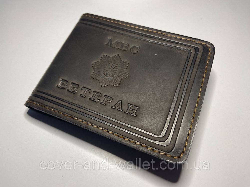 Обкладинка на посвідчення ветеран МВС (Міністерство внутрішніх справ) Київ - фото 1