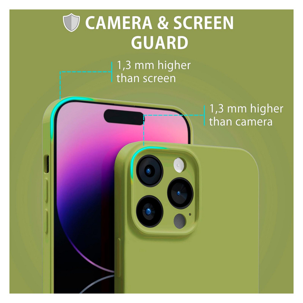 Чохол накладка бампер MyGadget iPhone 14 Pro Max 6.7 зелений TPU 4-шарова пилозахисний ударопоглинний Київ - фото 5