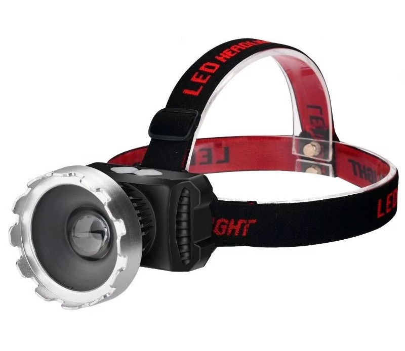 Налобный аккумуляторный фонарь SQ-820 Киев - изображение 1