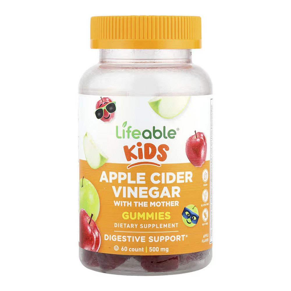 Яблучний оцет для дітей Apple Cider Vinegar Kids 60 мармеладок Київ - фото 1