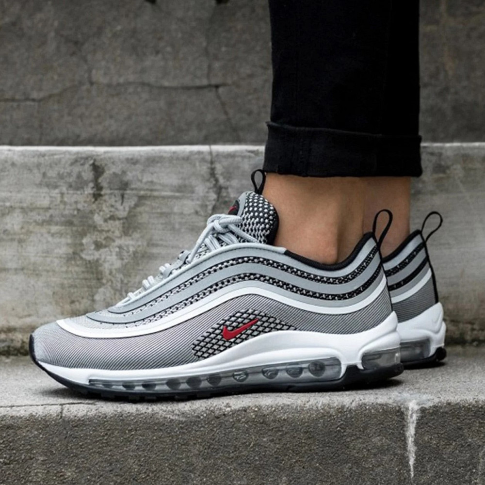 Мужские Кроссовки Nike 97 Серые Найк с Рефлективом (размеры: 43,44) Видео Обзор Днепр - изображение 5