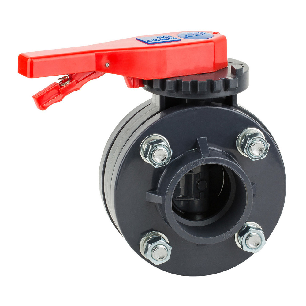 Кран ПВХ метелик Era d63 мм під клей Київ - фото 1