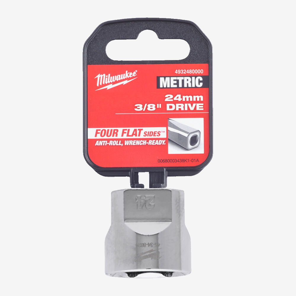 Головка хромированная метрическая 3/8'' MILWAUKEE, 24мм Одесса - изображение 2