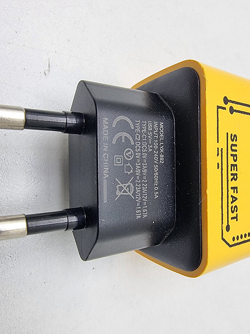 Адаптер живлення Quick Charge 3.0 Type C*2 USB*2 (товар вживаний) Луцк - изображение 2