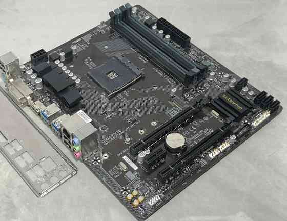 Материнська плата Gigabyte GA-AB350M-DS3H V2 sAM4 B350 чіпсет RYZEN Харків