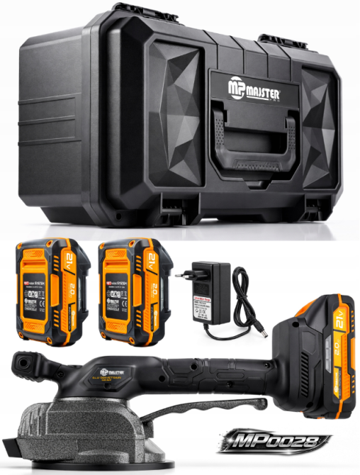 Віброприсоска для плитки + 2 акумулятори 2Аг 21В Majster Pro (Польща) Київ - фото 10