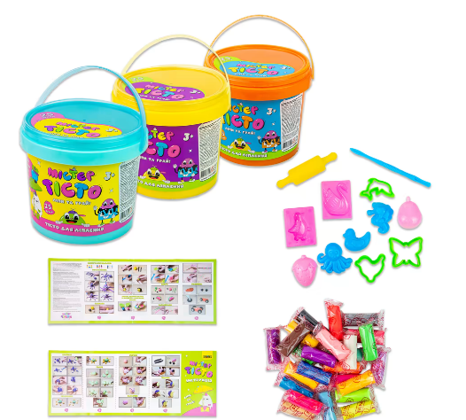 Набір для творчості Містер тісто Стакан-морозиво Strateg українською мовою (41049), шт Київ - фото 1