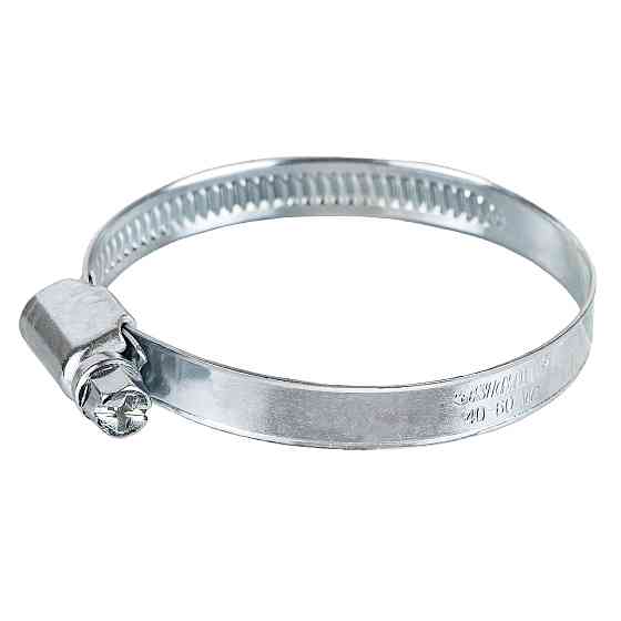 Хомут червячный оцинкованный 9мм D40-60мм 10шт SIGMA (2511111) Киев