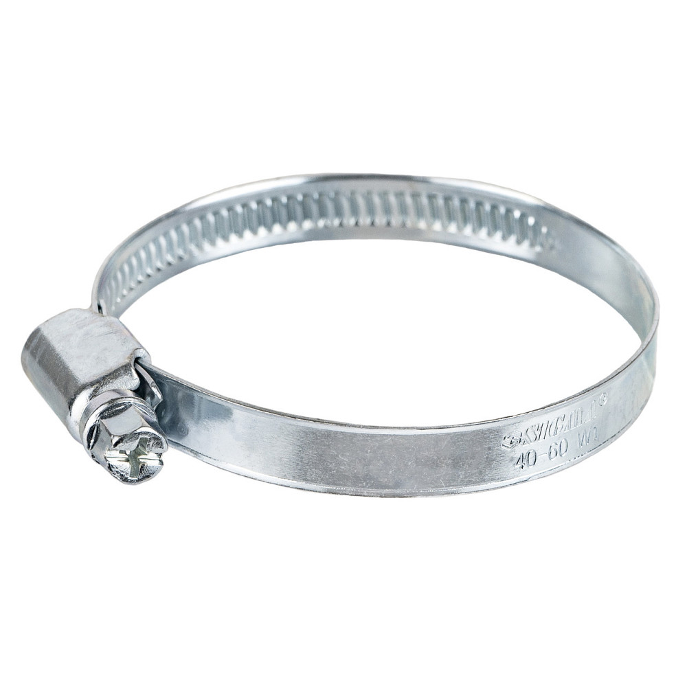 Хомут червячный оцинкованный 9мм D40-60мм 10шт SIGMA (2511111) Киев - изображение 3