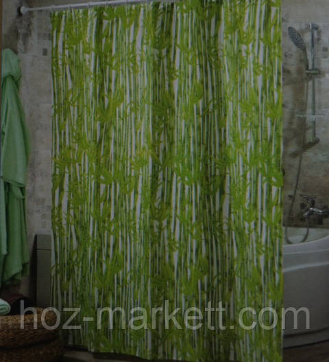 Штора в ванную тканевая Miranda Bamboos 180 х 200 см Харьков - изображение 2