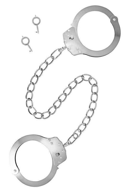 Поножи Fetish Tentation Adjustable metal ankle cuffs Sex Aura Київ - фото 1