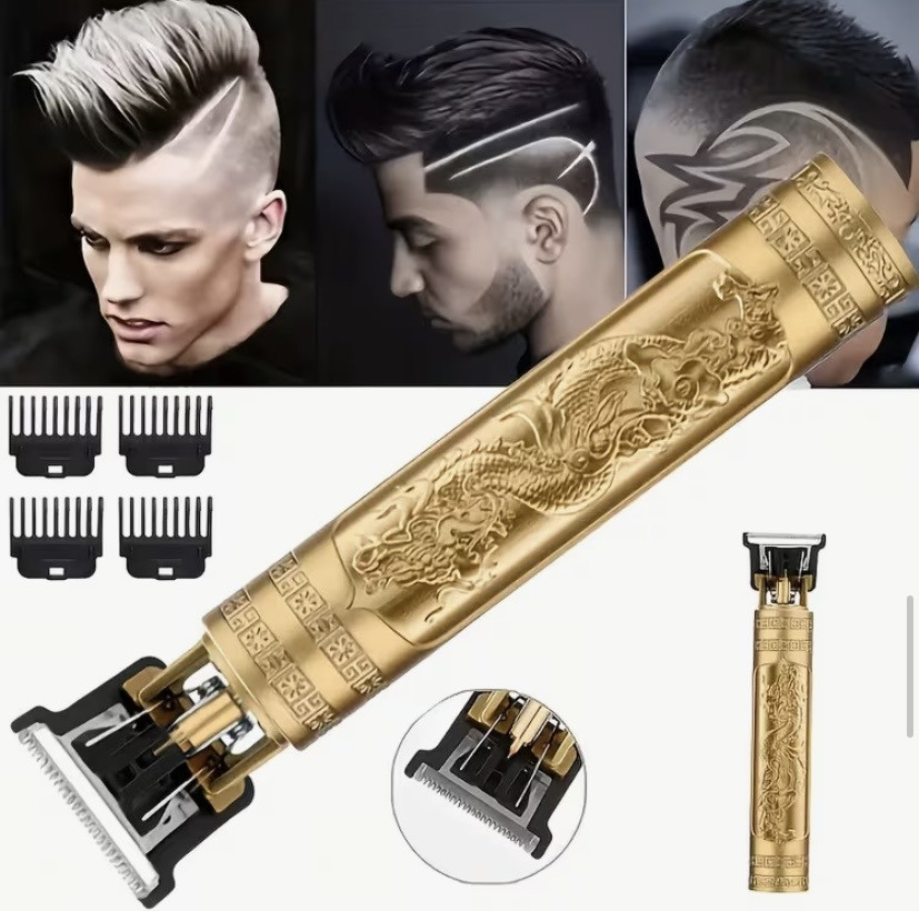 Подарунковий набір для чоловіків 6 в 1 годинник окуляри конверт машинка для гоління гаманець брелок коричневий Київ - фото 5