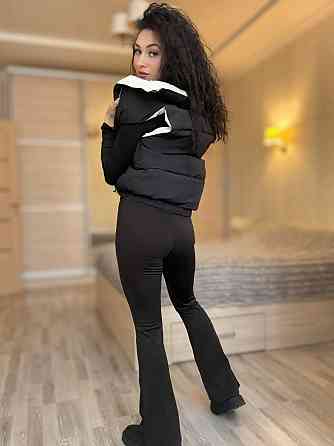 Жіночі стильні лосини дайвінг на флісі Одеса