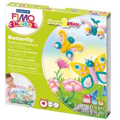 Набор для творчества Fimo Kids Бабочка 4 цвета х 42 г (4007817806197) Винница