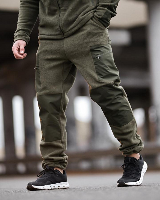 Флисовый спортивный тактический костюм TARANTUL oliva ТР6553 Одесса - изображение 7