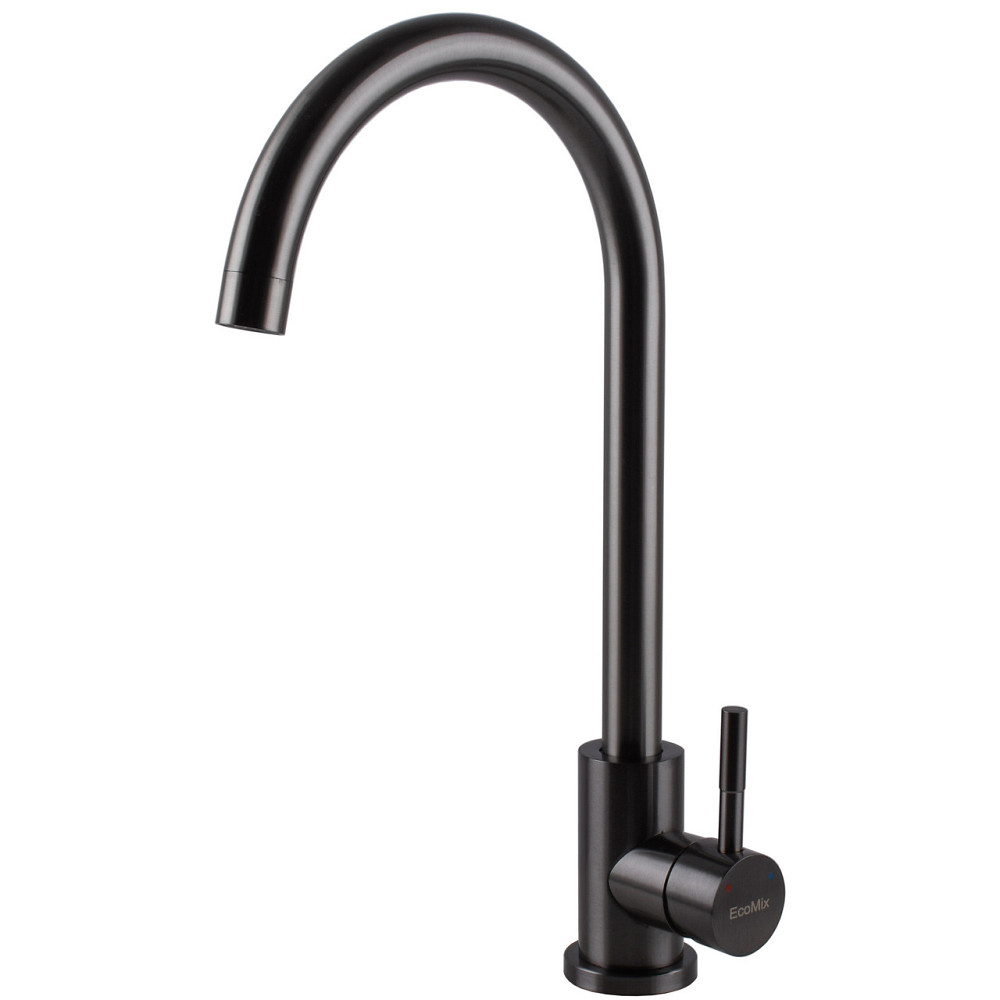 Смеситель для кухни EcoMIX Stella STE-203S-GP (000031569) Киев - изображение 1