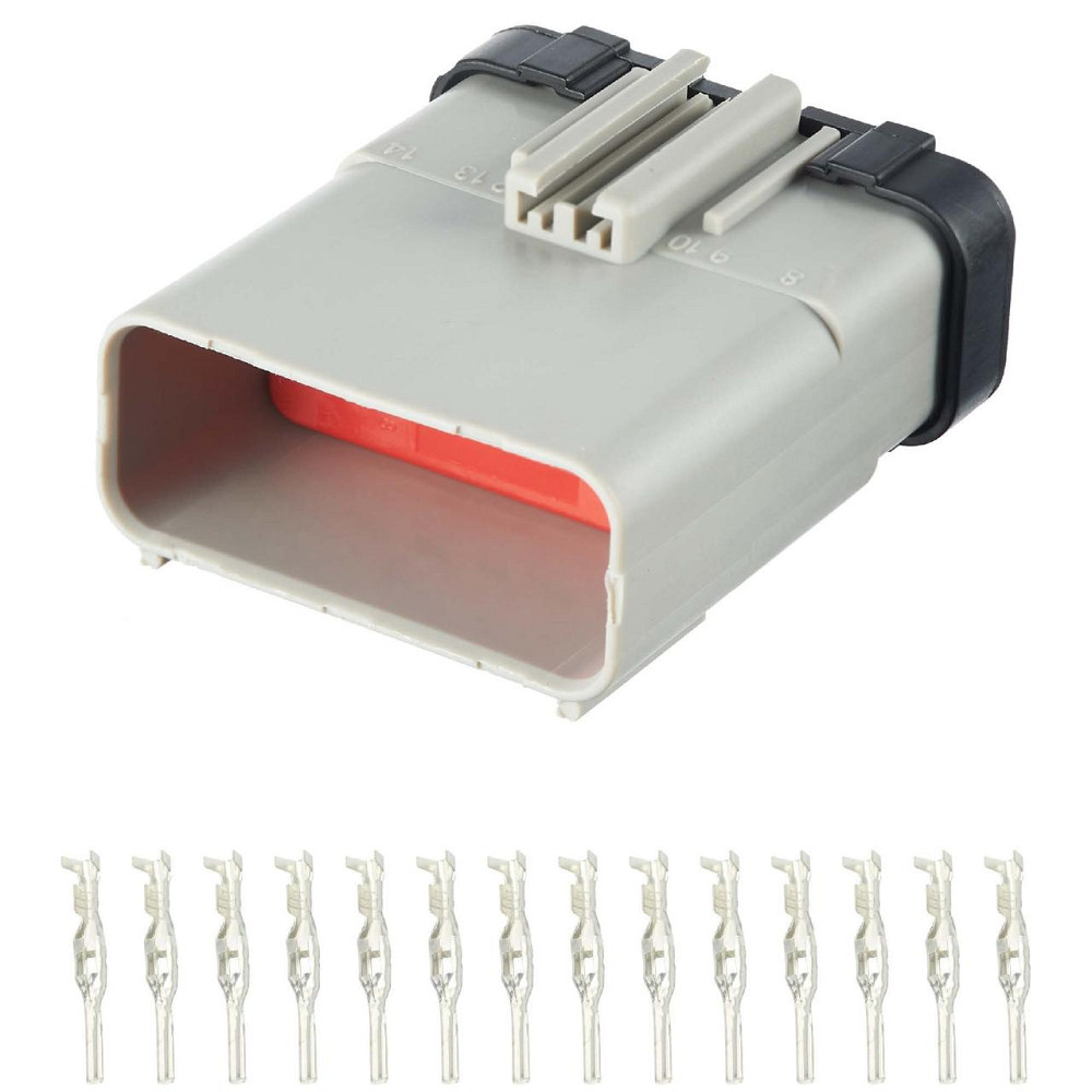 Разъем коннектор 14-кон., 54201416, APTIV (Delphi) Америка универс., Моторный отсек, Ford Киев - изображение 1