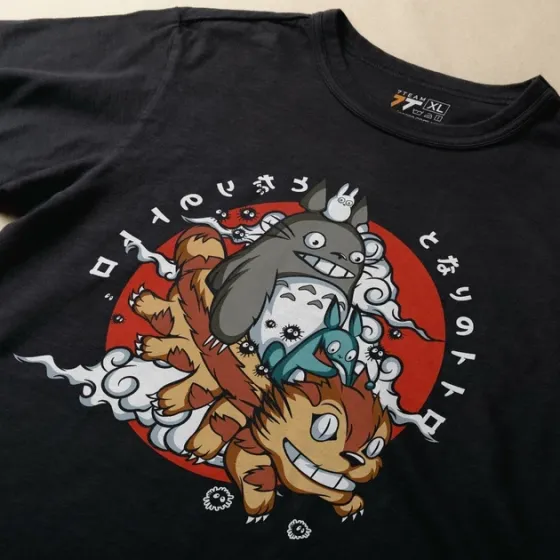 Футболка для підлітка хлопчика з принтом Тоторо 2 Розмір 160 Anime10980 Дніпро