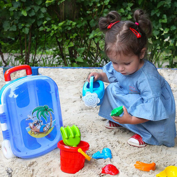 Набір для гри в пісочниці ТехноК 6009TXK у валізі Вінниця - фото 2