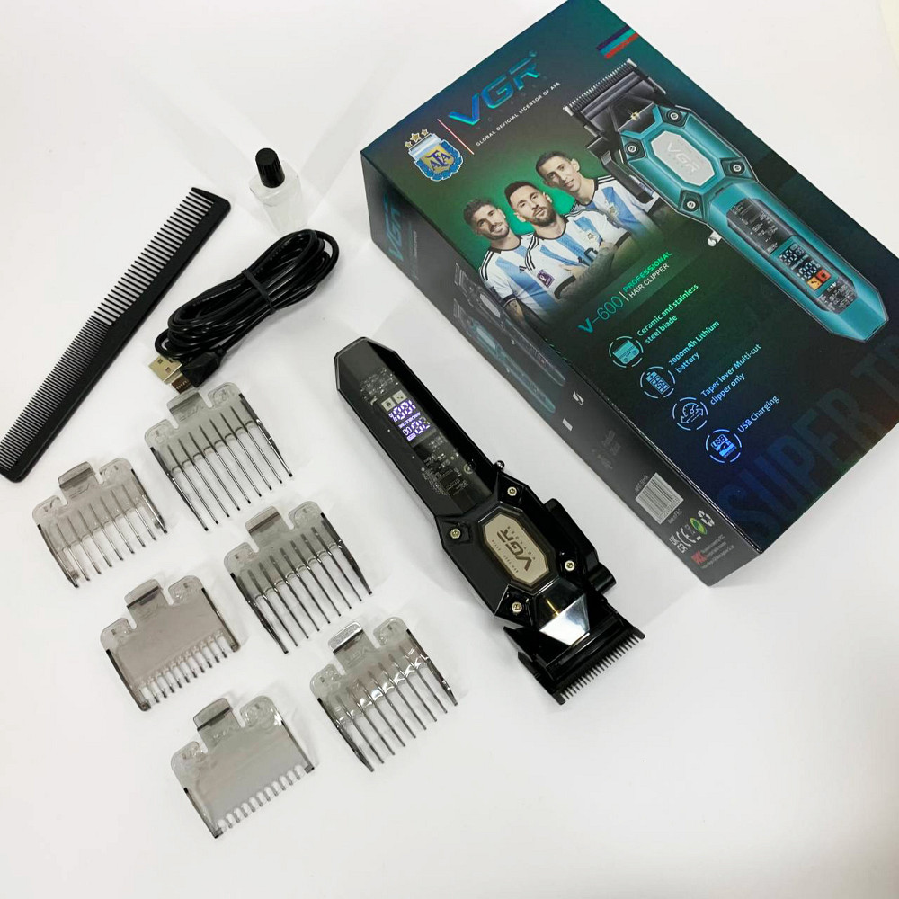 Машинка для стрижки акумуляторна з насадками Хороші машинки для стрижки волосся дому RN-52 Львів - фото 9