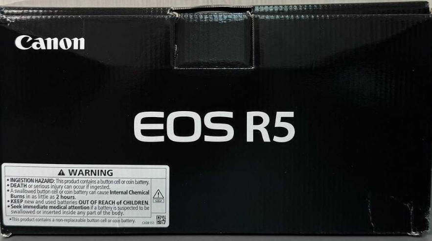 Бездзеркальний фотоапарат Canon EOS R5 body (4147C027) Харків - фото 3