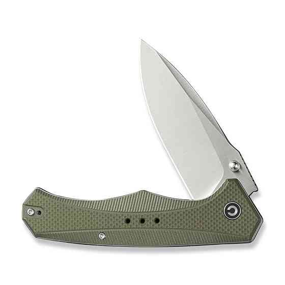 Ніж складаний туристичний Civivi Photonix, (9.4 см) 14C28N / G10 темно-зелений Киев