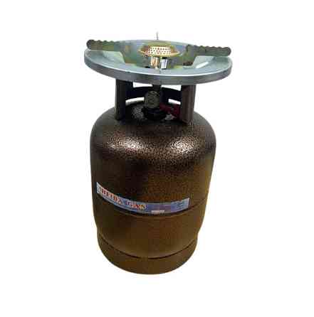 Газовий балон із пальником Sheida Gas Коричневий Вінниця