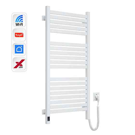 Електрична сушарка для рушників NAVIN Авангард X 480х1000 Sensor з WI-FI правобічна, біла Київ