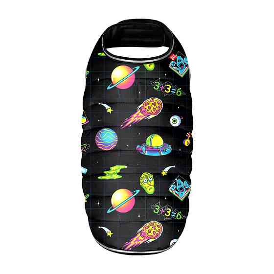 Курточка-накидка для собак WAUDOG Clothes, малюнок "Рік та Морті 2", XL, А 47 см, B 68-80 см, С Коломыя